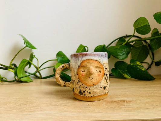 tiny hug mug: sandstone drift