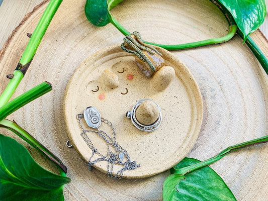 plant lovers' trinket dish: various designs