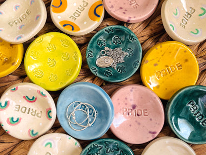 dimple dish: various designs