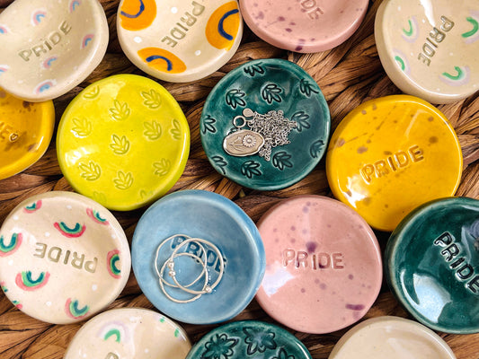 dimple dish: various designs