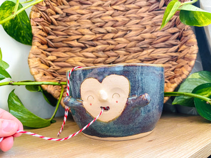 big yarn bowl: dappled denim