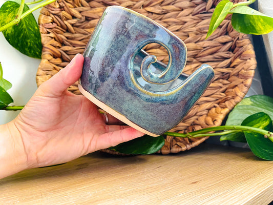 big yarn bowl: dappled denim