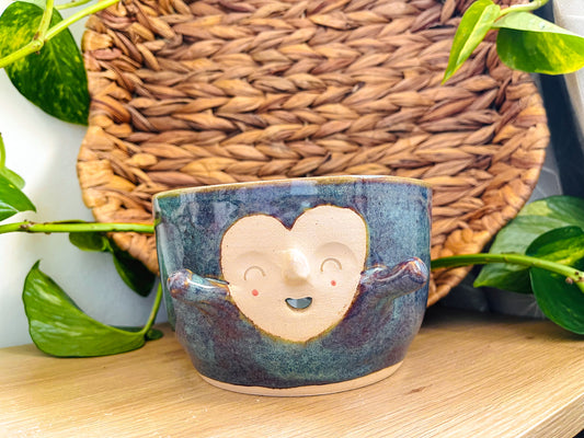 big yarn bowl: dappled denim