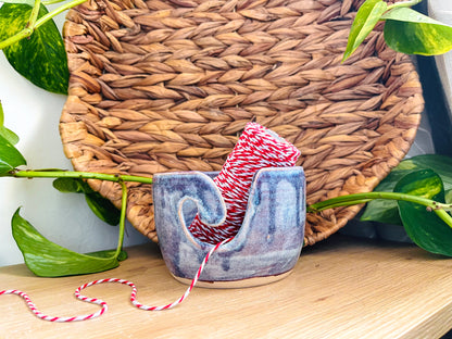 yarn bowl: periwinkle