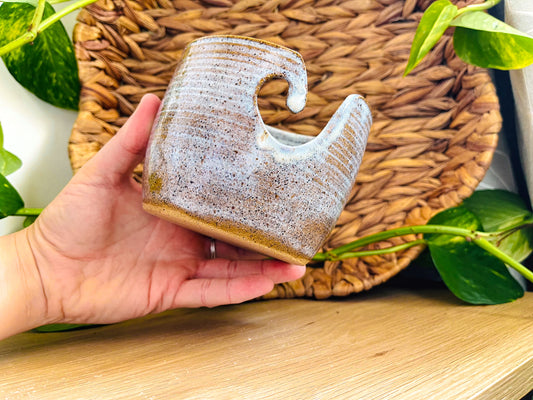 yarn bowl: frost