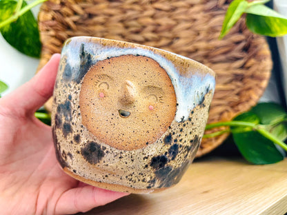 yarn bowl: sandstone drift
