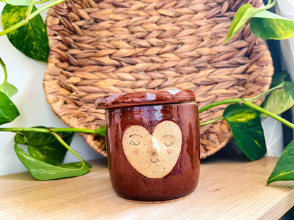 *butter keeper: burnt orange 2