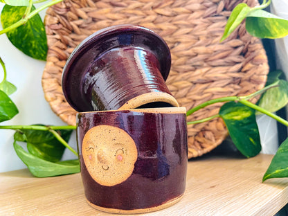 *butter keeper: blackcurrant