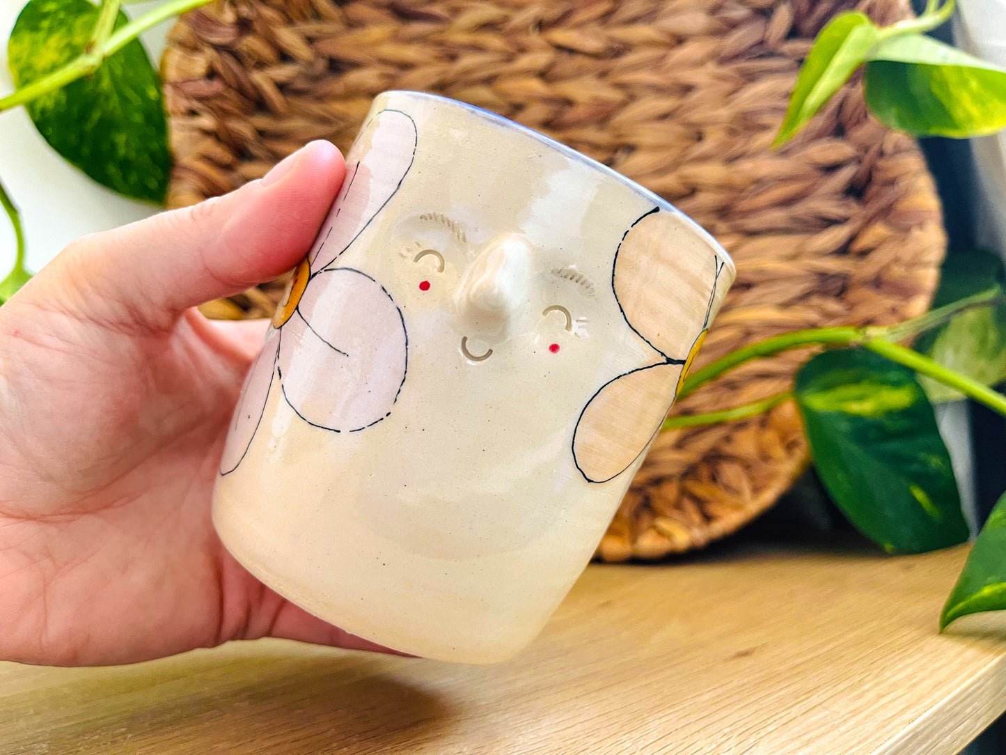 midi pot: flower power