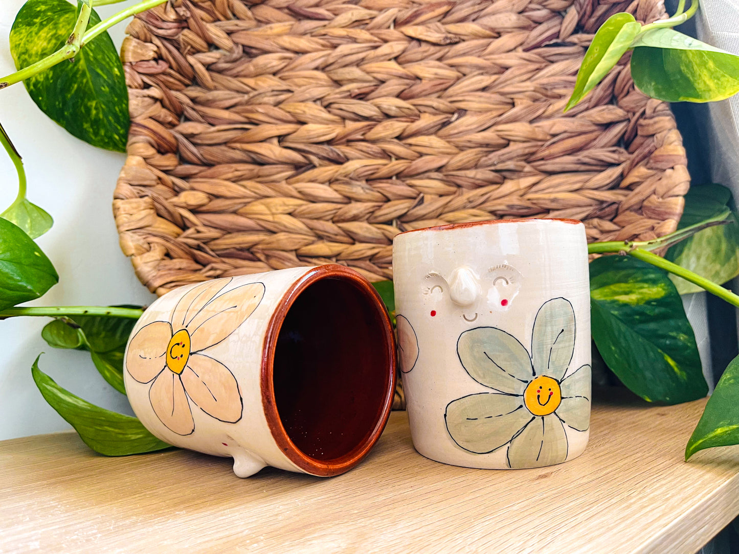 midi pot: flower power