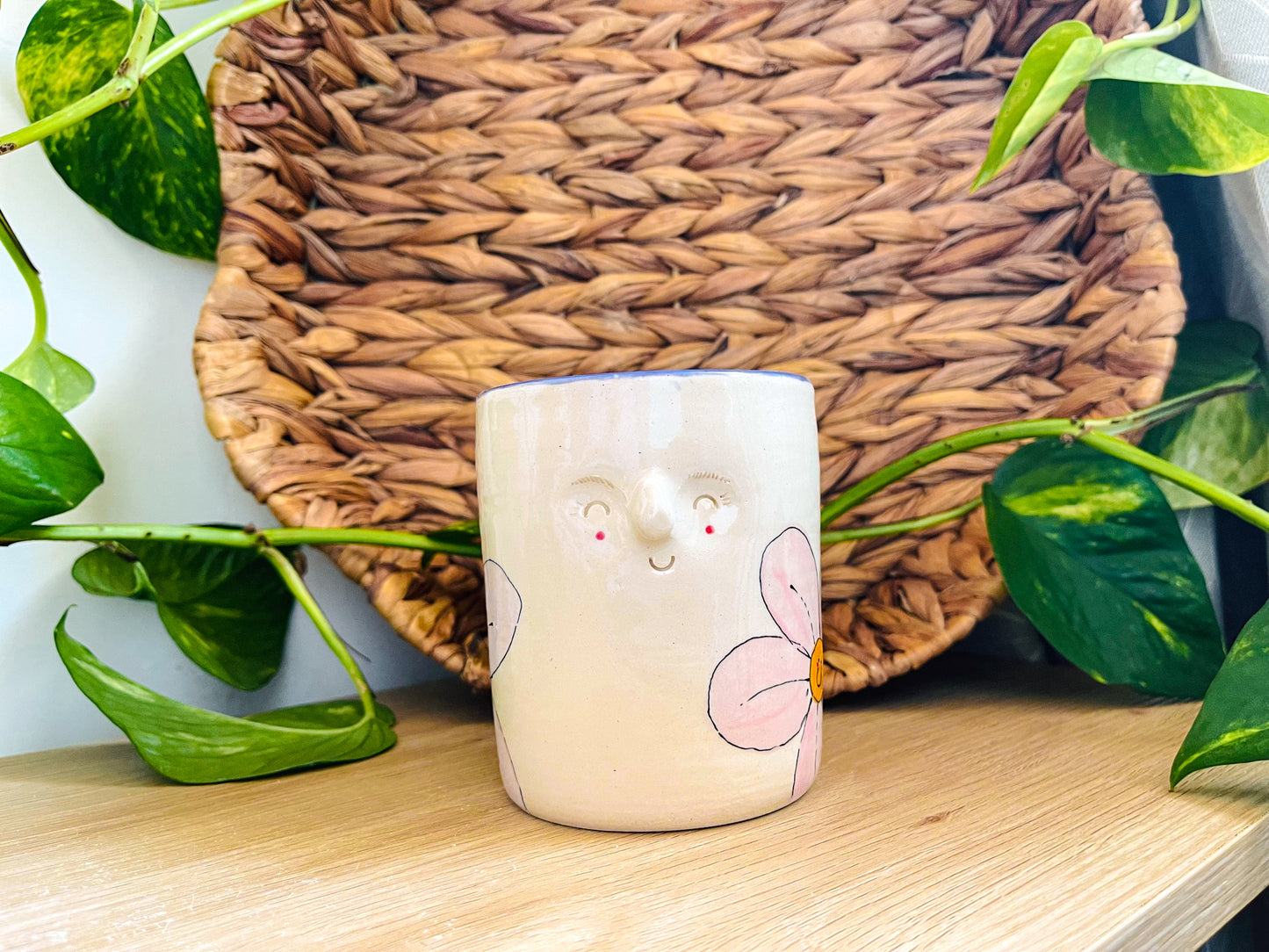 midi pot: flower power