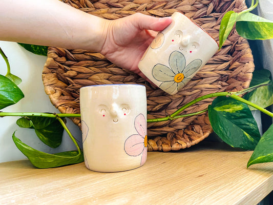 midi pot: flower power