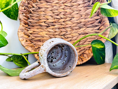 textured mug: birch