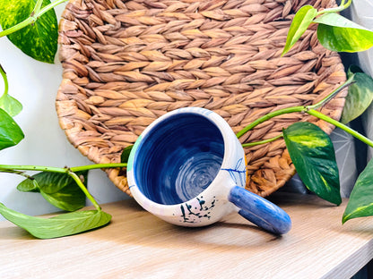 doodle mug: indigo 3