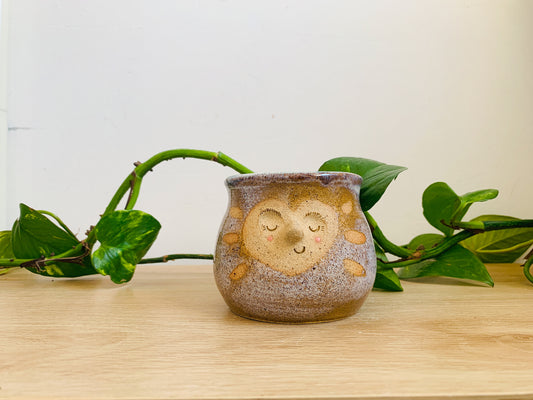 mini pot: peppered periwinkle