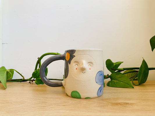 **big hug mug: flower power