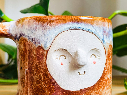 big hug mug: sepia drift