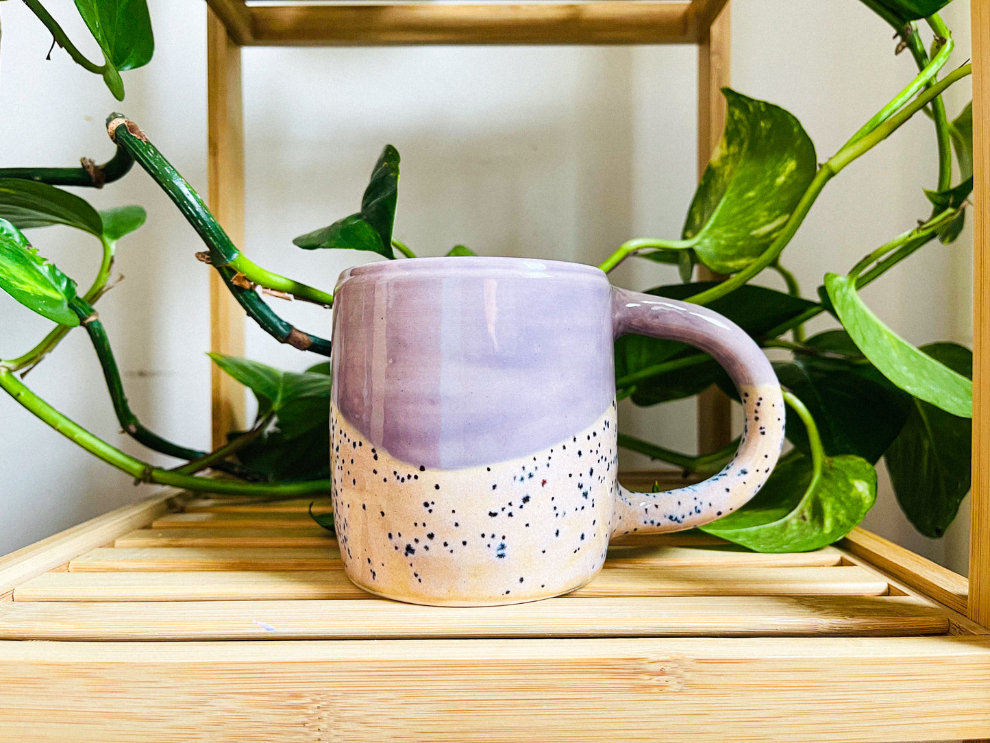 big hug mug: pixie dust/lavender