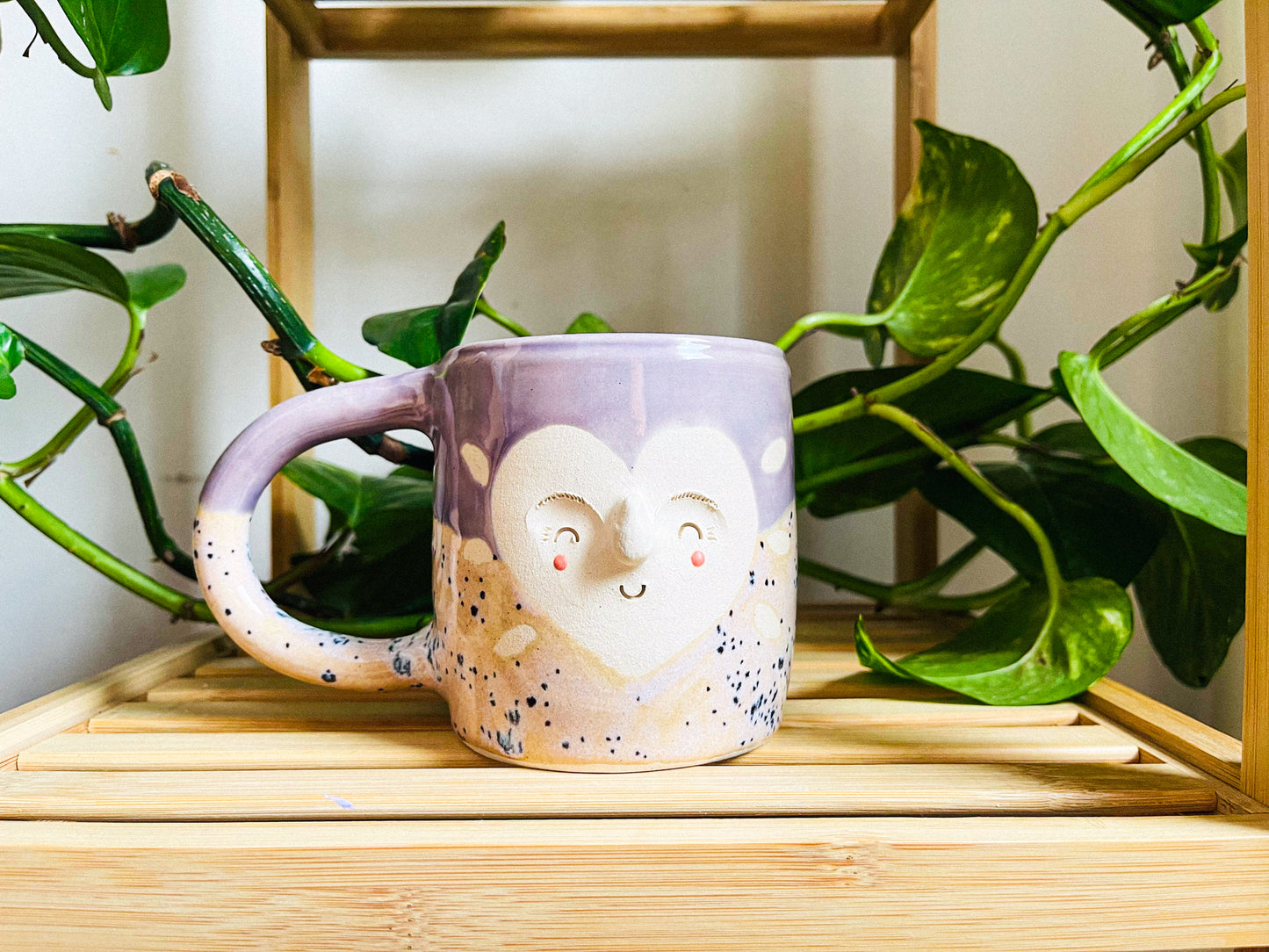 big hug mug: pixie dust/lavender