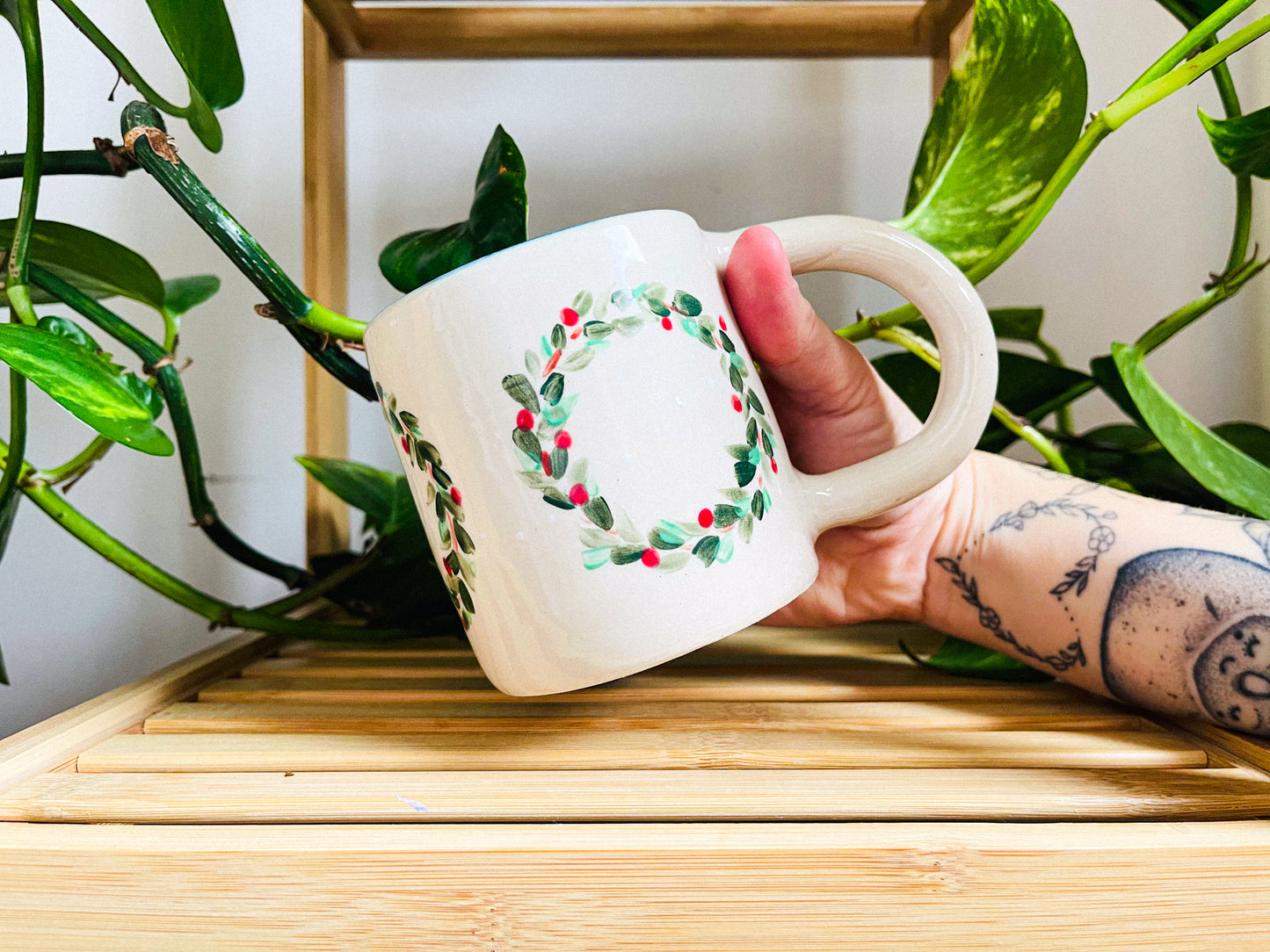 wreath mug 1