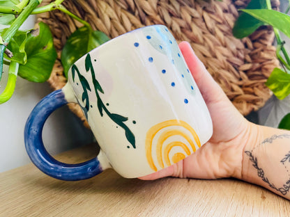 big hug mug: doodles