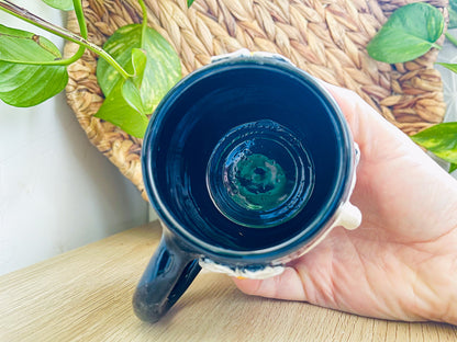 little cuddle mug: midnight daisies