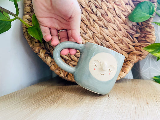 little hug mug: glacier