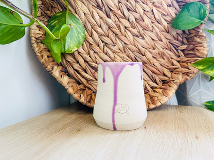 bud vase: violet