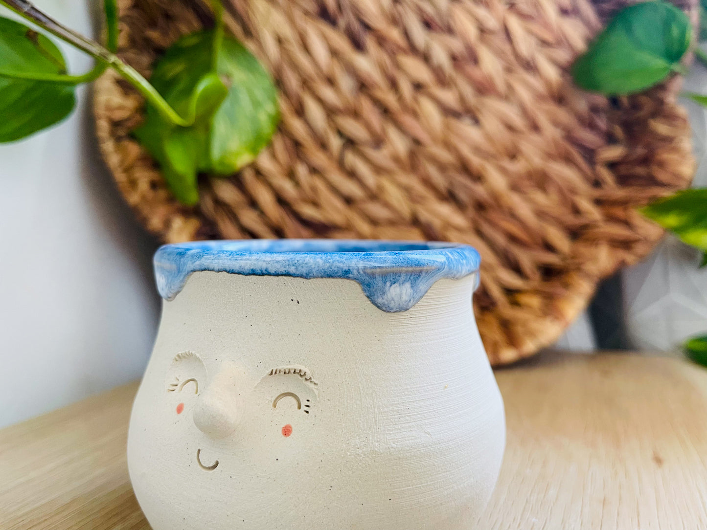 mini pot: flourite drips