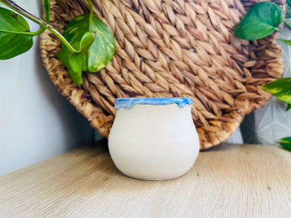 mini pot: flourite drips