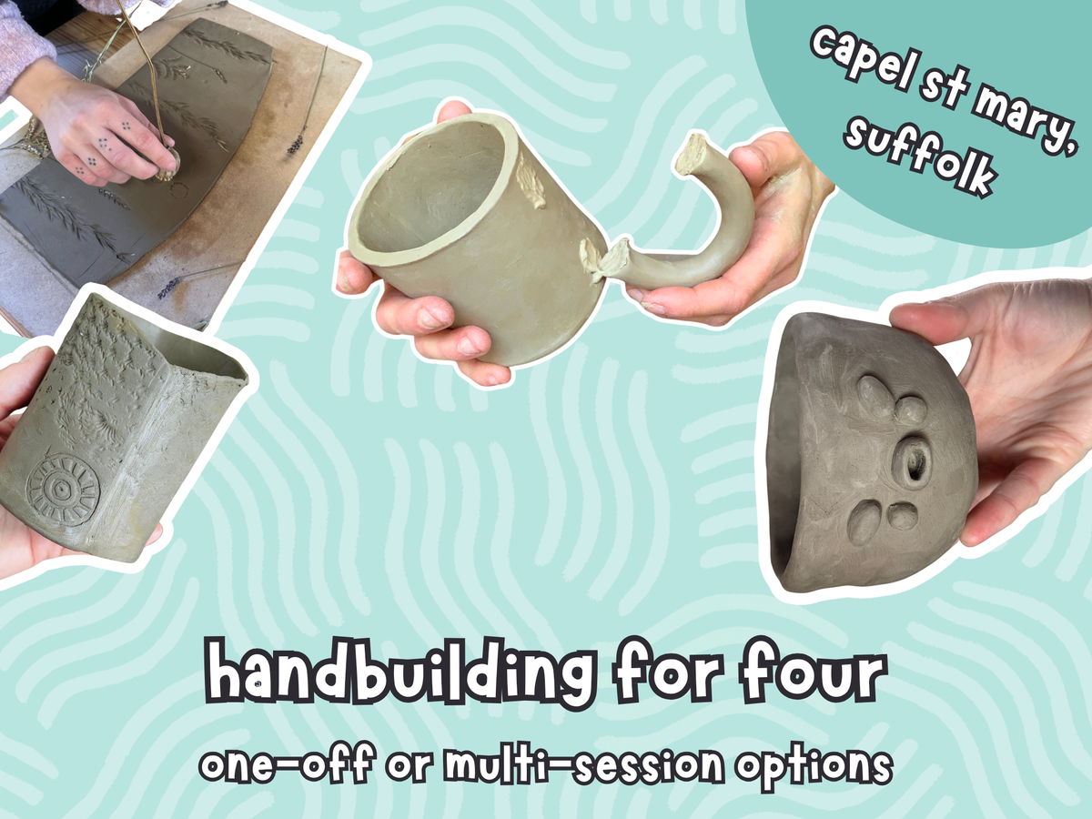 handbuilding: class for four