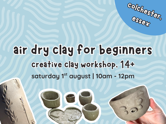 air dry clay for beginners