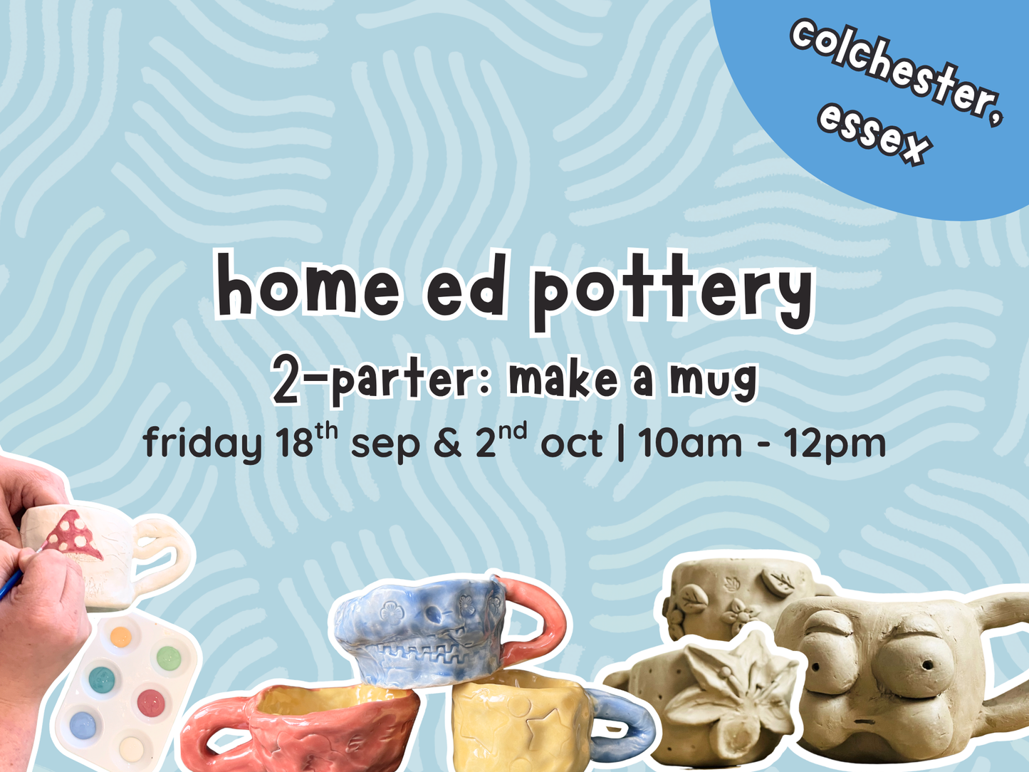 home ed pottery: make a mug