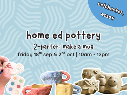 home ed pottery: make a mug